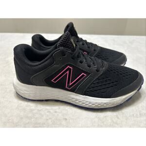 New Balance Shoes Women’s 7 B Black 520 V8 Lace Up Running Sneakers W520CP5